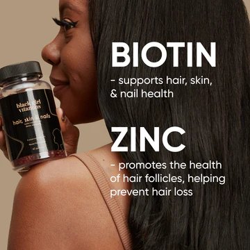 Black Girl Vitamins - Hair, Skin, and Nails - Image 2