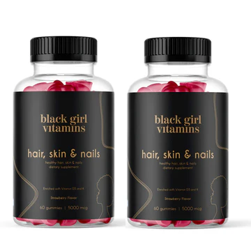 Black Girl Vitamins - Hair, Skin, and Nails - Image 4