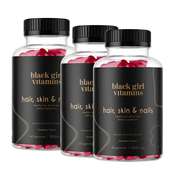 Black Girl Vitamins - Hair, Skin, and Nails - Image 3